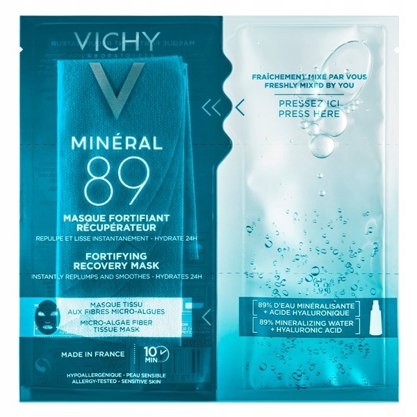 Maseczka do twarzy Vichy Mineral 89 29 ml