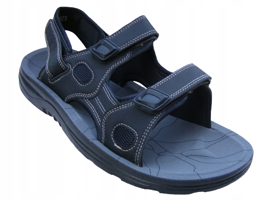 Sandály Na Suchý Zip Nazouváky vel 47 30,5 cm Nadrozměr
