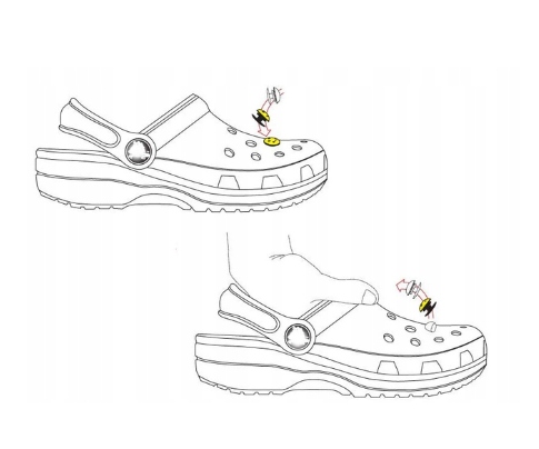 10 szt CHARMS CARTOON RZYPINKI CROCS mix Marka Inna marka