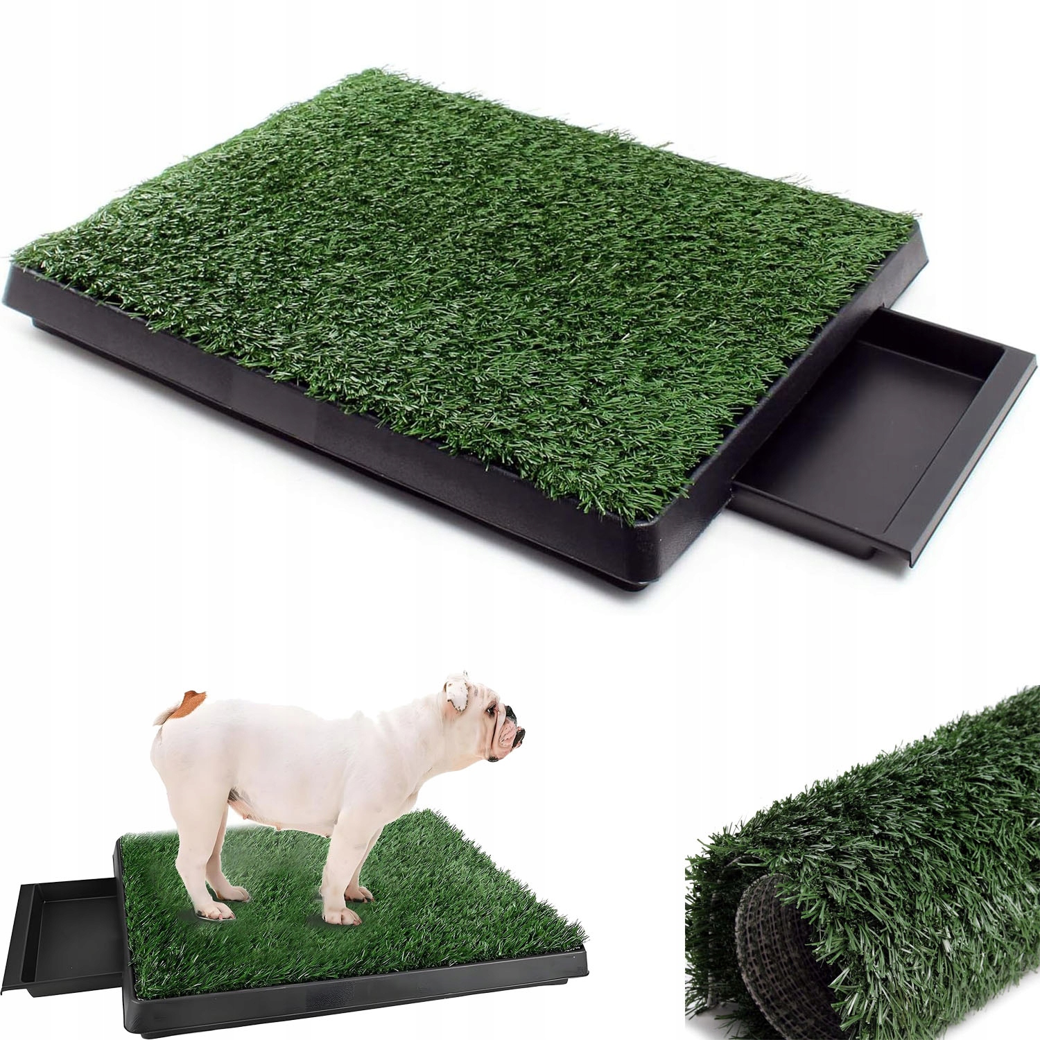 Levně Kuweta Tréninková Podložka Pro Výuku Čistoty Pro Psa 63 cm x 50 cm x 6.5 cm