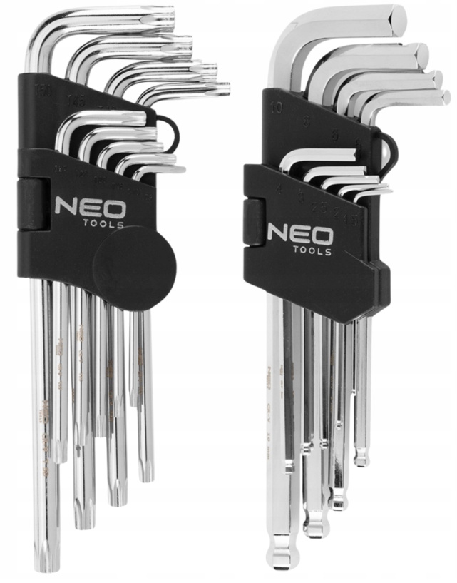 Zestaw kluczy imbusowych imbusów Klucze Torx z magnesem Neo