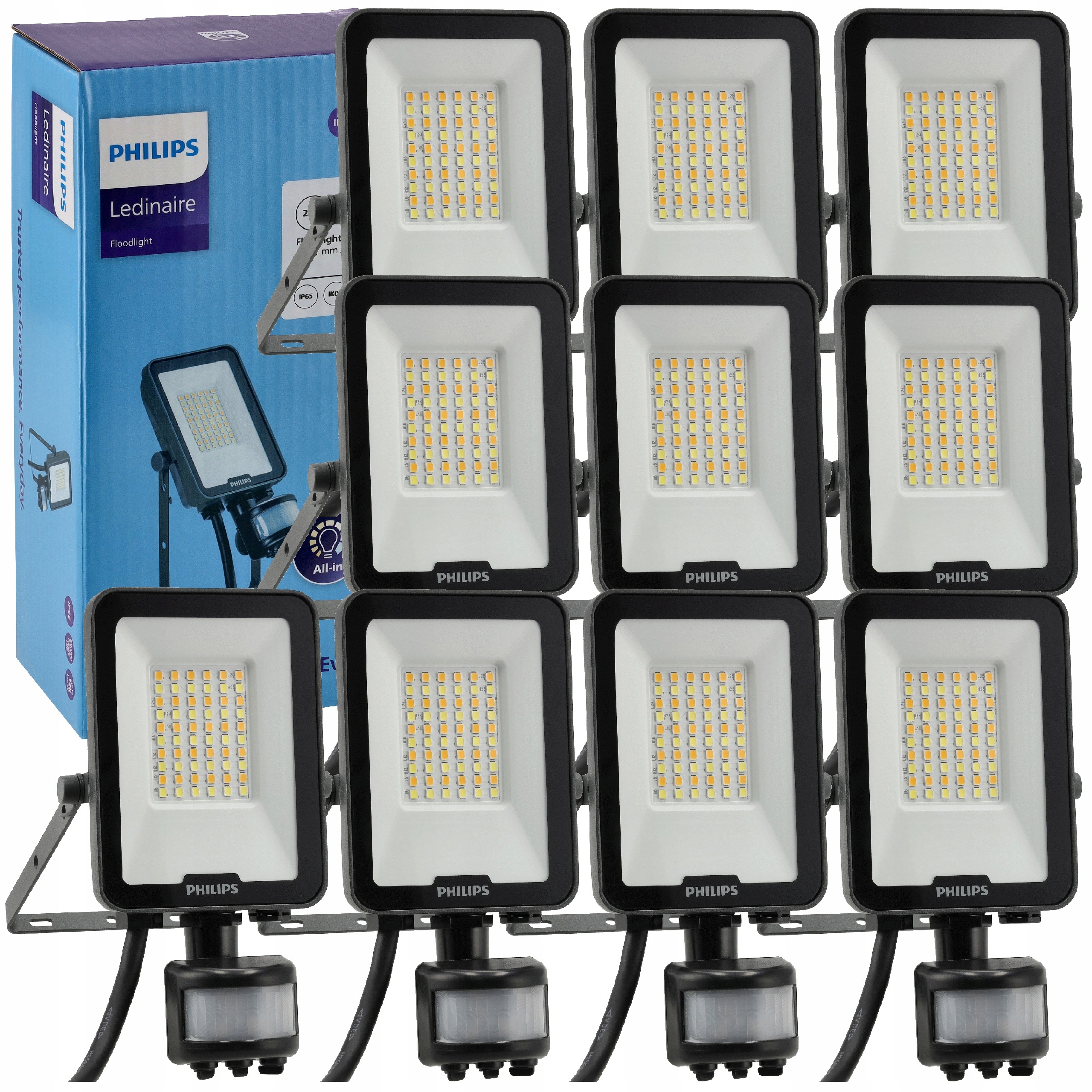 Philips Led reflektor s senzorem pohybu a soumraku 20W Cct detektor x10