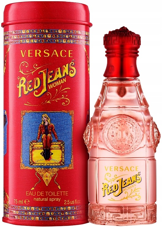 Versace Red Jeans Woman Edt 75 ML Originál