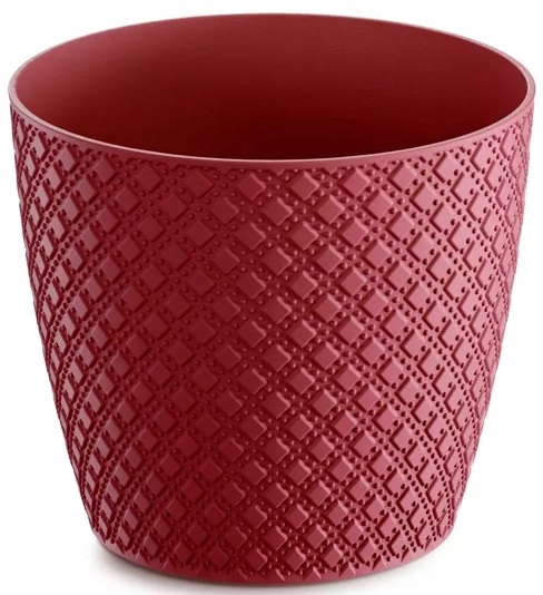 Doniczka Osłonka ORIENT 16 cm kolor BIAŁY BIAŁA Maks. szerokość 16 cm