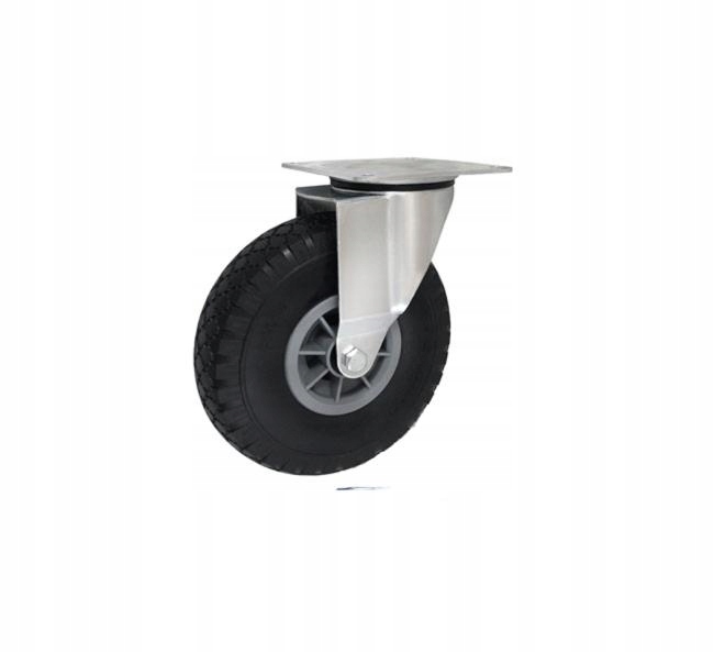 Kolečko 260 mm pěnové, otočné, N 100 kg Plošiny vozíku Nepropíchnutelné