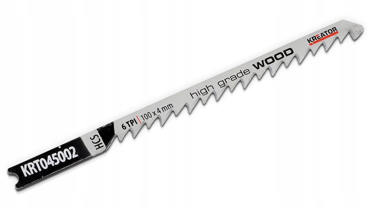 

Brzeszczoty do drewna Kreator 6 Tpi 100x4 U 2 szt.