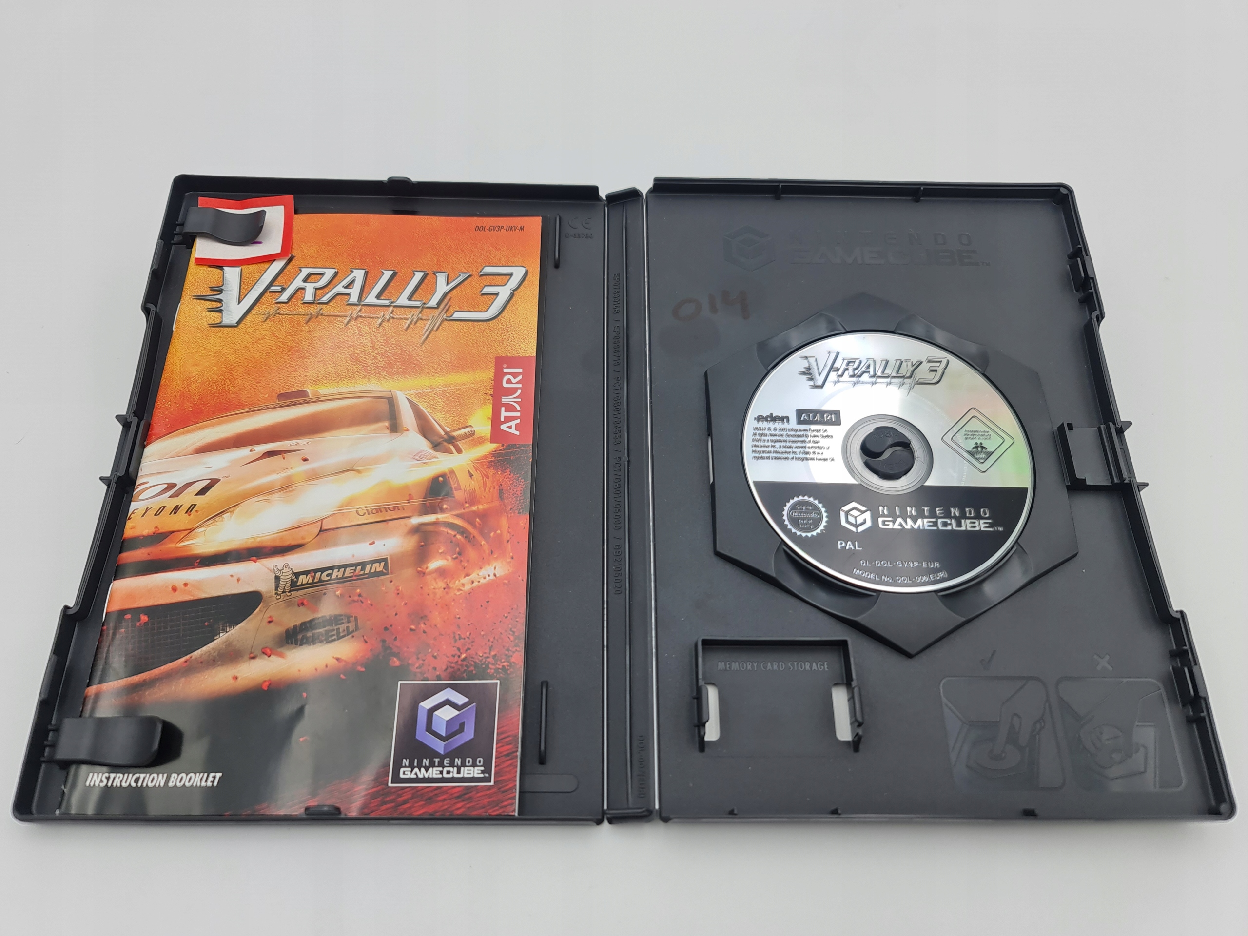 NINTENDO GAMECUBE V-RALLY 3 Producent Nintendo
