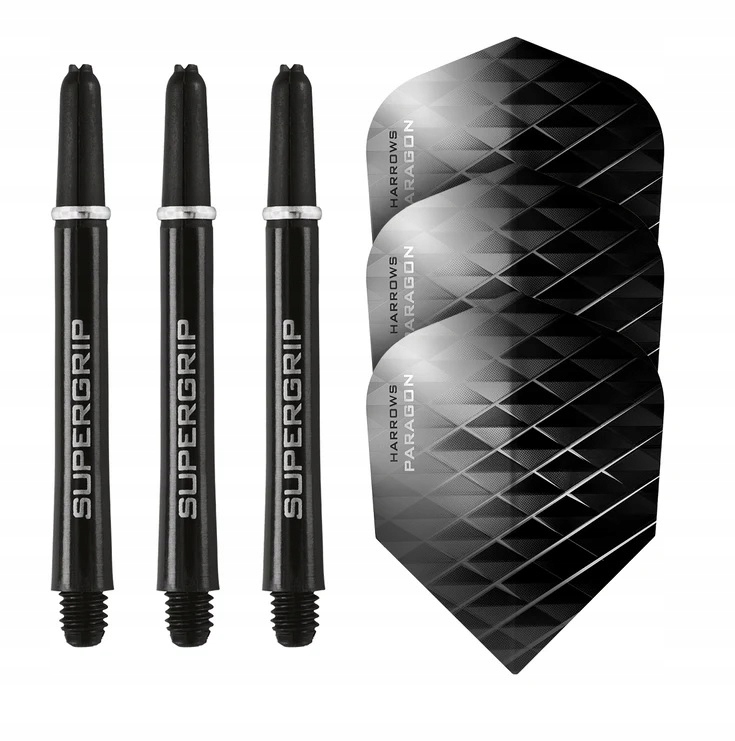 Zestaw Harrows Twin Pack 3 Shafty 3 Piórka Zapasowe Piórka I Shafty