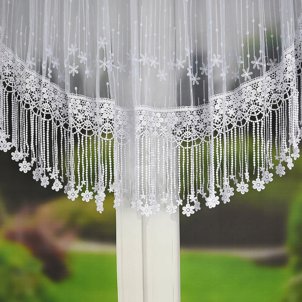 FIRANA GOTOWA WOAL ZAZDROSTKA do KUCHNI GIPIURA 30 Materiał woal