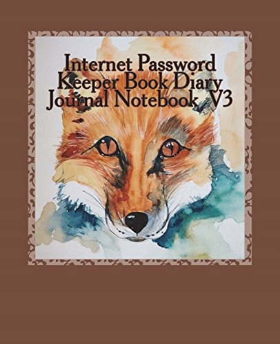 Williams, Vanessa Internet Password Keeper Diary Journal Notebook Size 7.5