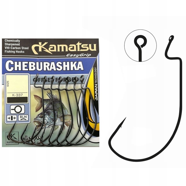 Haczyki Kamatsu Cheburashka Offset K-337 R. 6