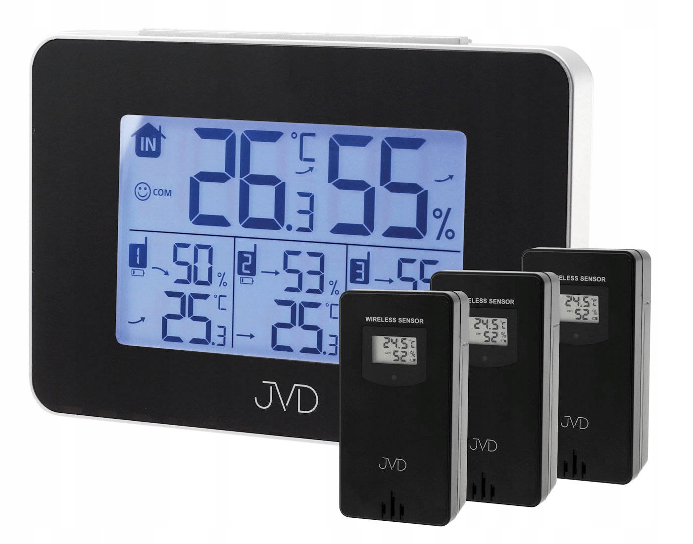 Teploměr Jvd T3364.2, Tři Sondy S Maximálním Výkonem