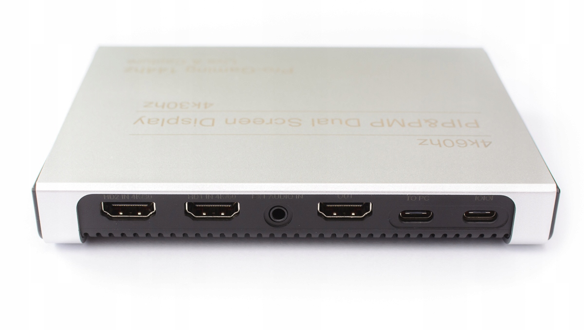 Velocap STREAMER Duo - podwójny grabber HDMI 4K Model STREAMER Duo