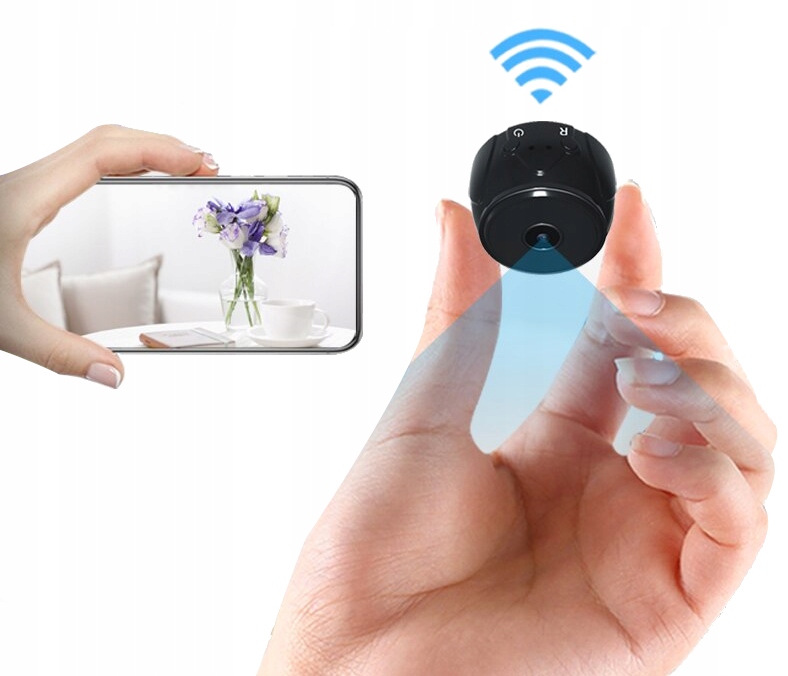 

Kamera wifi mała szpiegowska podczerwień Ip mini