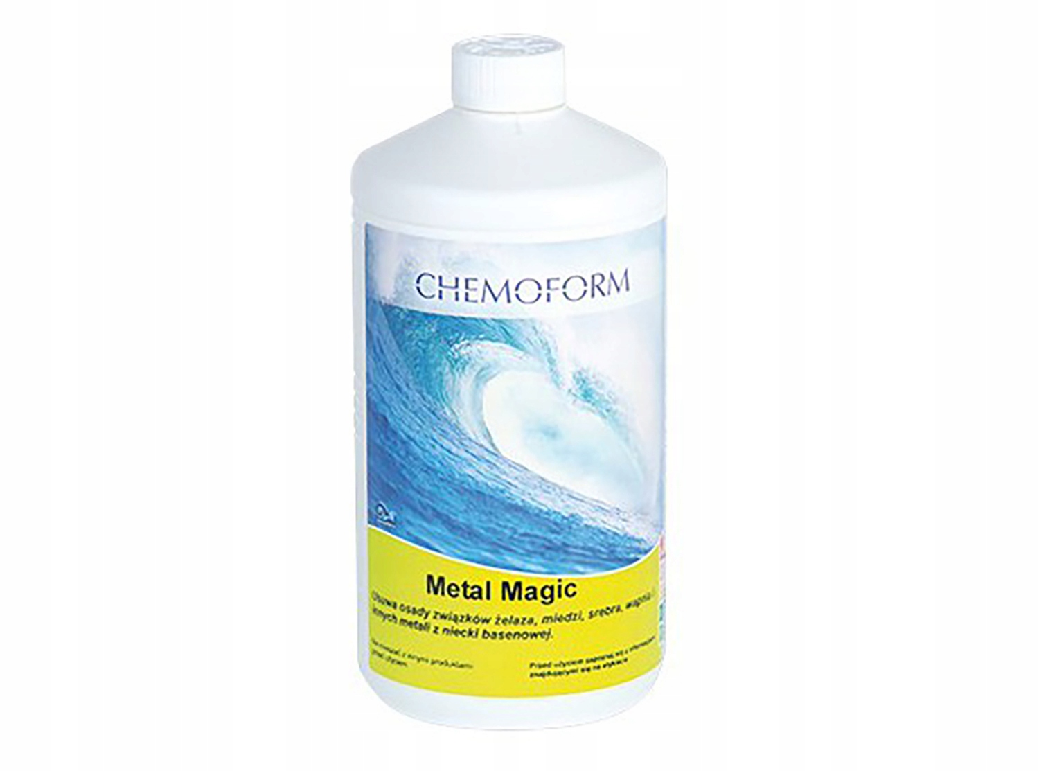 

Chemoform Metal Magic 1L usuwa żelazo w basenie
