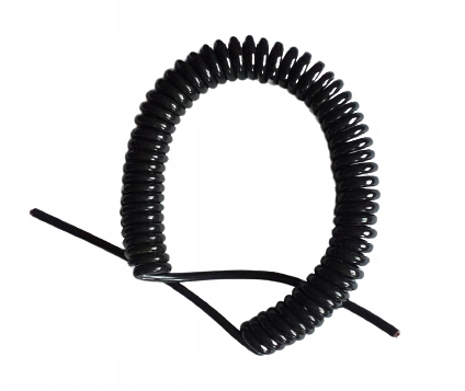 KABEL PRZEWÓD SPIRALNY 2-ŻYŁ 2x0,75 4m 12V-24V