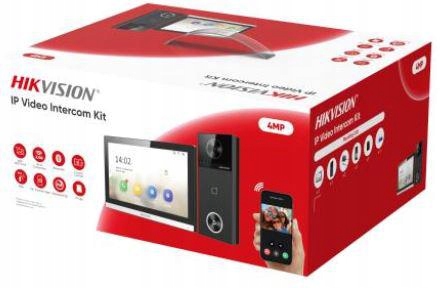 Videovrátnikový set Hikvision DS-KIS610-P Ip PoE