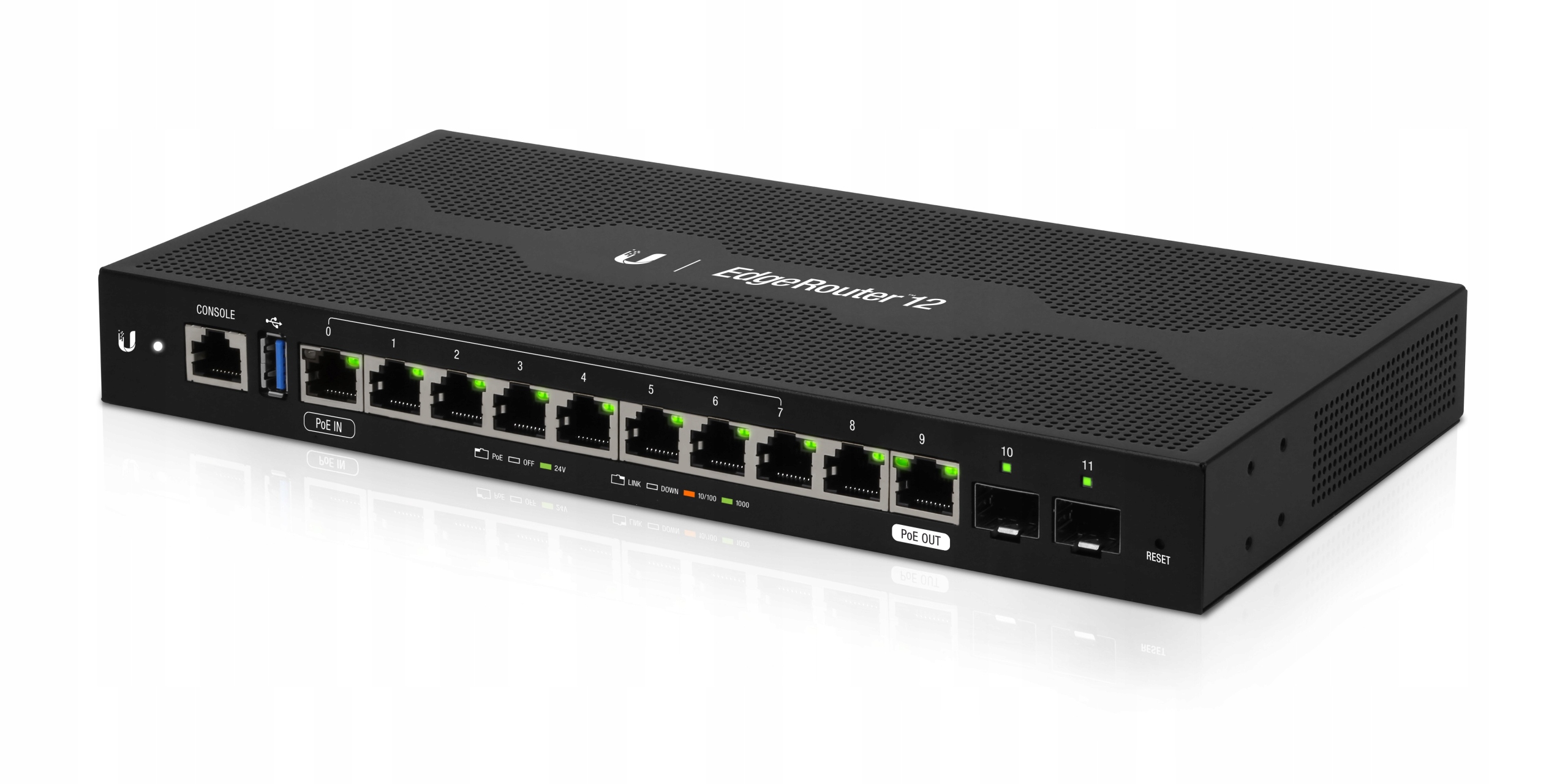 Ubiquiti ER-12 | Router | EdgeMAX EdgeRouter, 10x