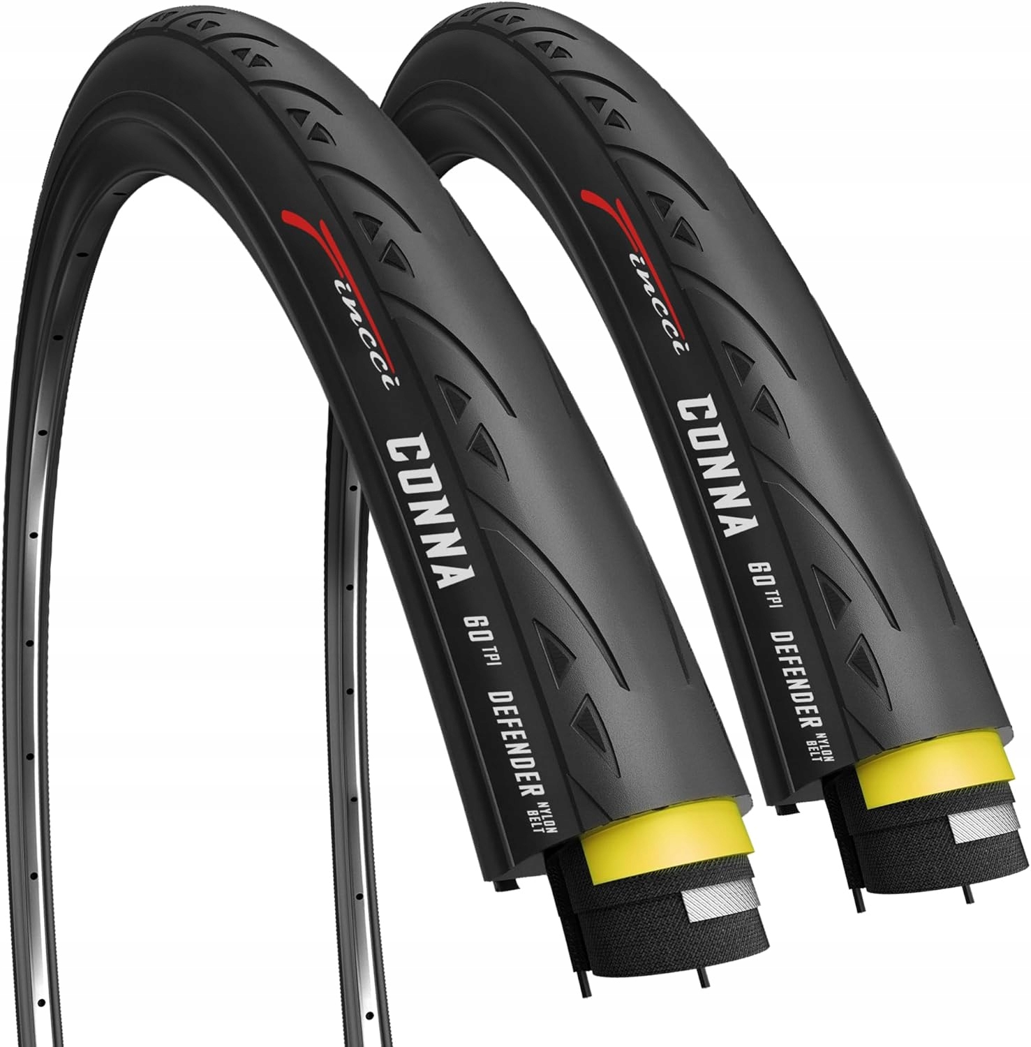 Plášť Na Kolo Sada 2KS Komplet Fincci Conna 700X23C 23-622 Szosa 28''