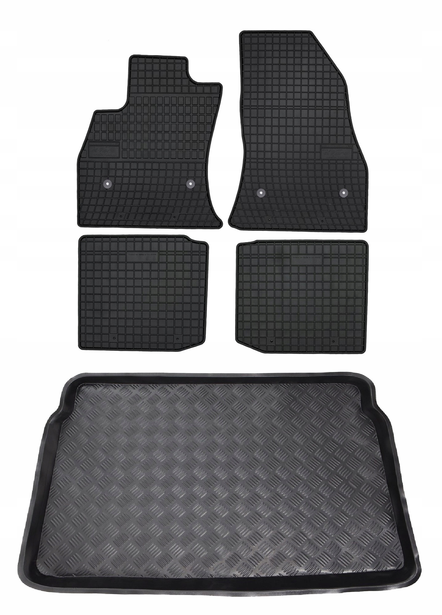 Koberce batožinový priestor pre: Fiat 500L Trekking 12-