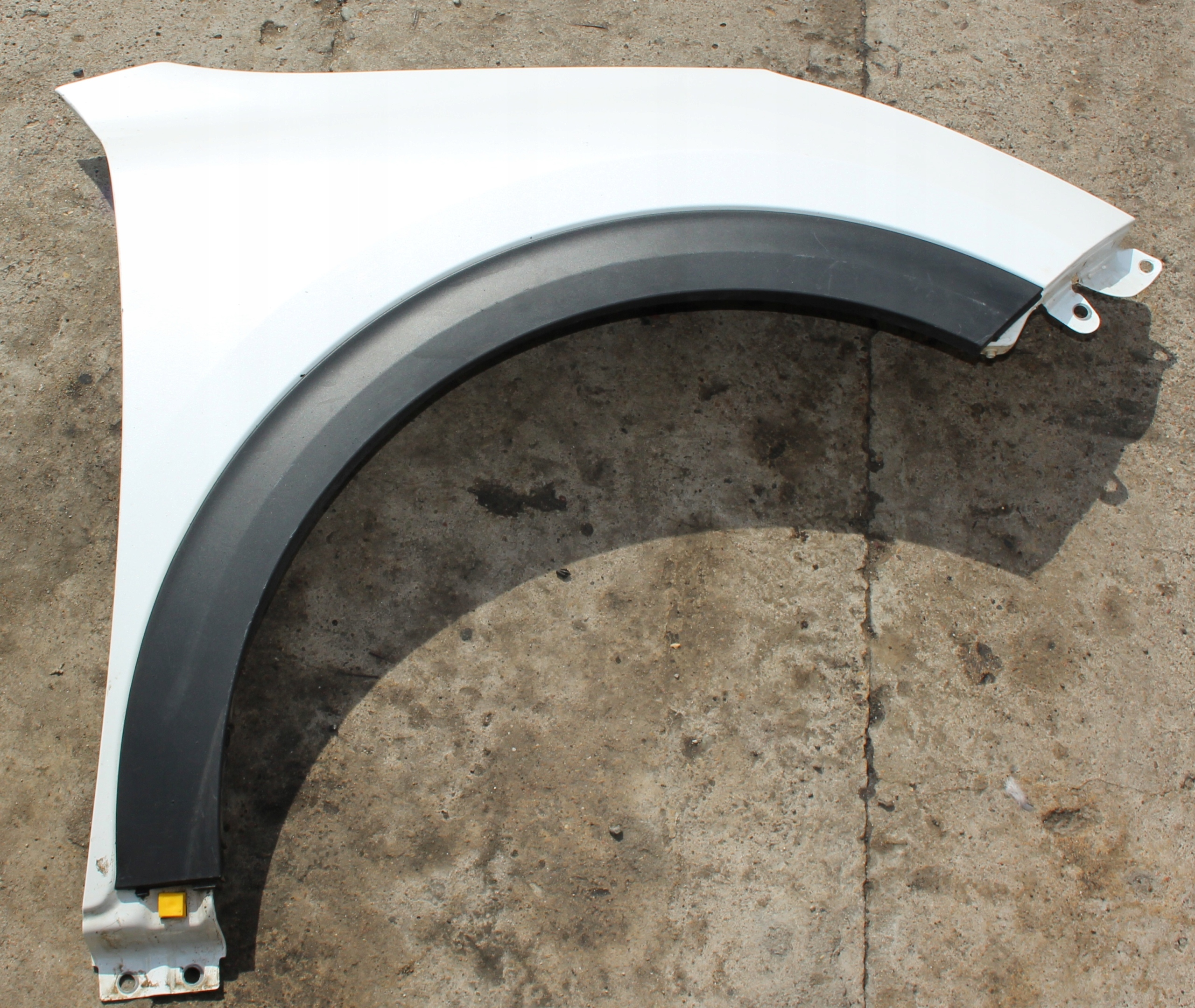 BŁOTNIK, PRZÓD, PRAWY, 66321G5000, KIA NIRO 2020, SW - SNOW WHITE PEARL