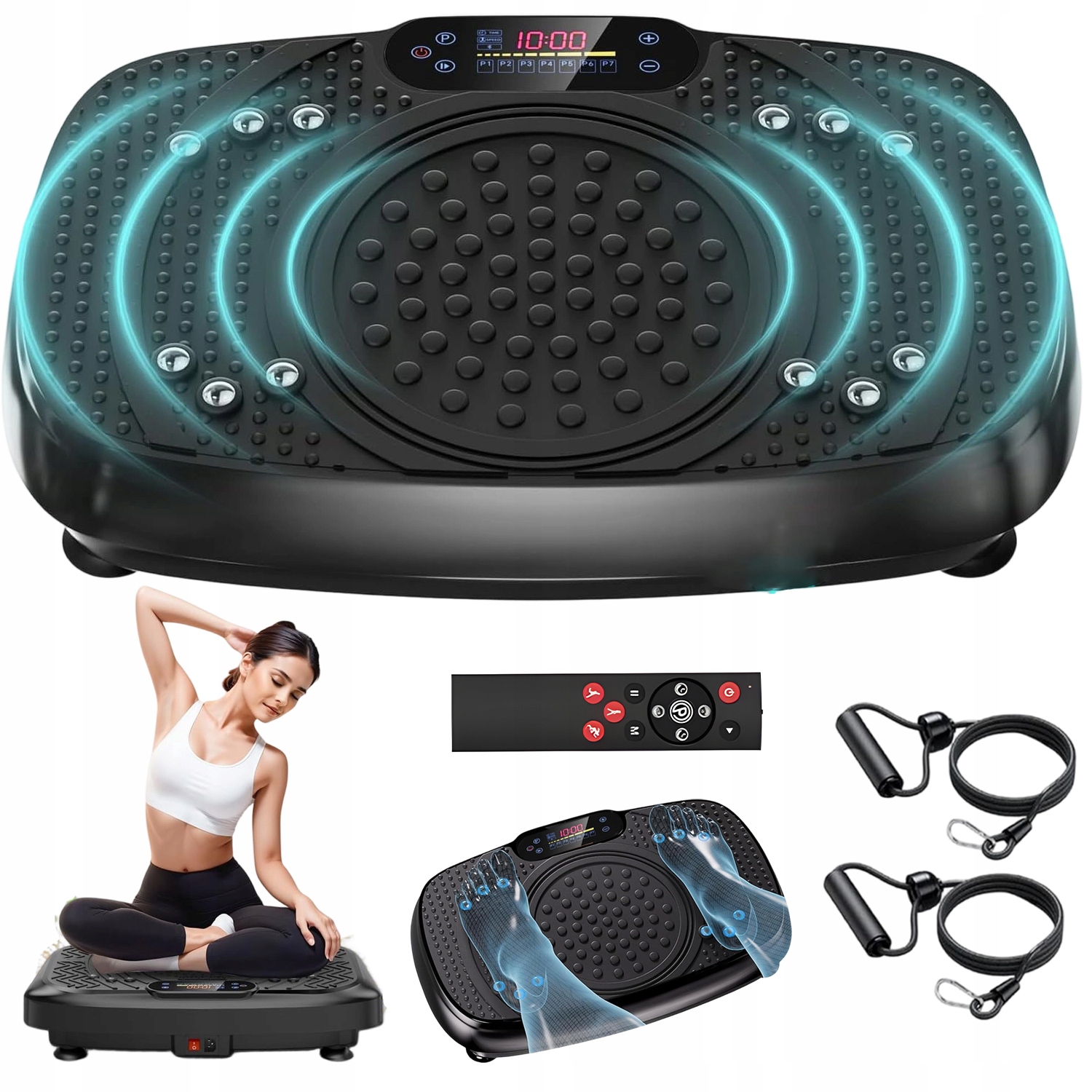 Vibrační Tréninková Platforma S Nastavitelnou Rychlostí Dotykového LCD