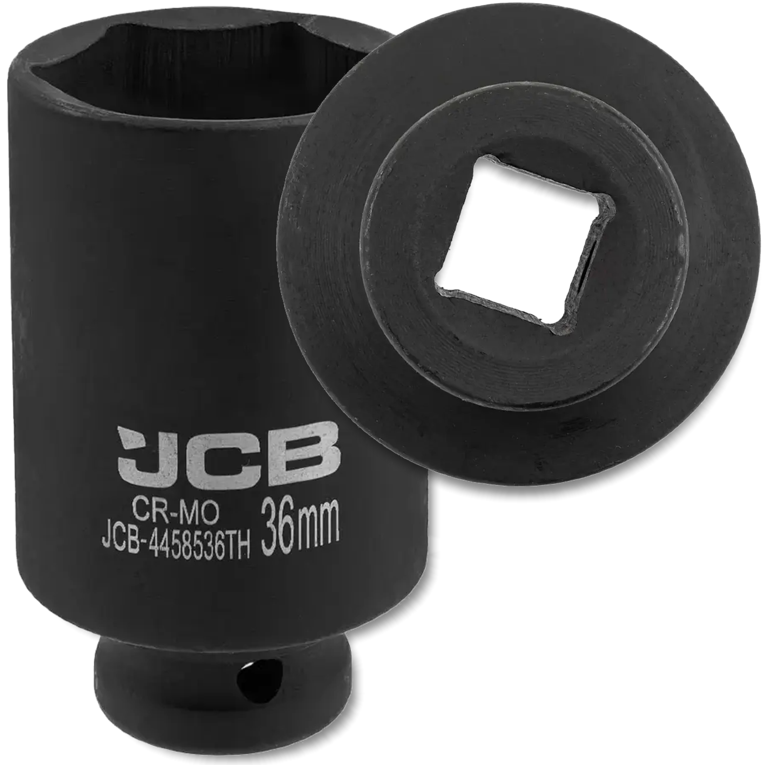 Nasadka udarowa głęboka cienkościenna 1/2" Cr-Mo 6-kątnych 36 mm Jcb