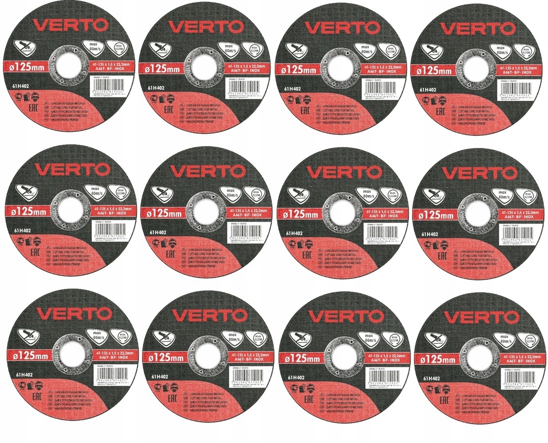 TARCZA TNĄCA DO CIĘCIA METALU 125 X 1.5 X 22.2 8s