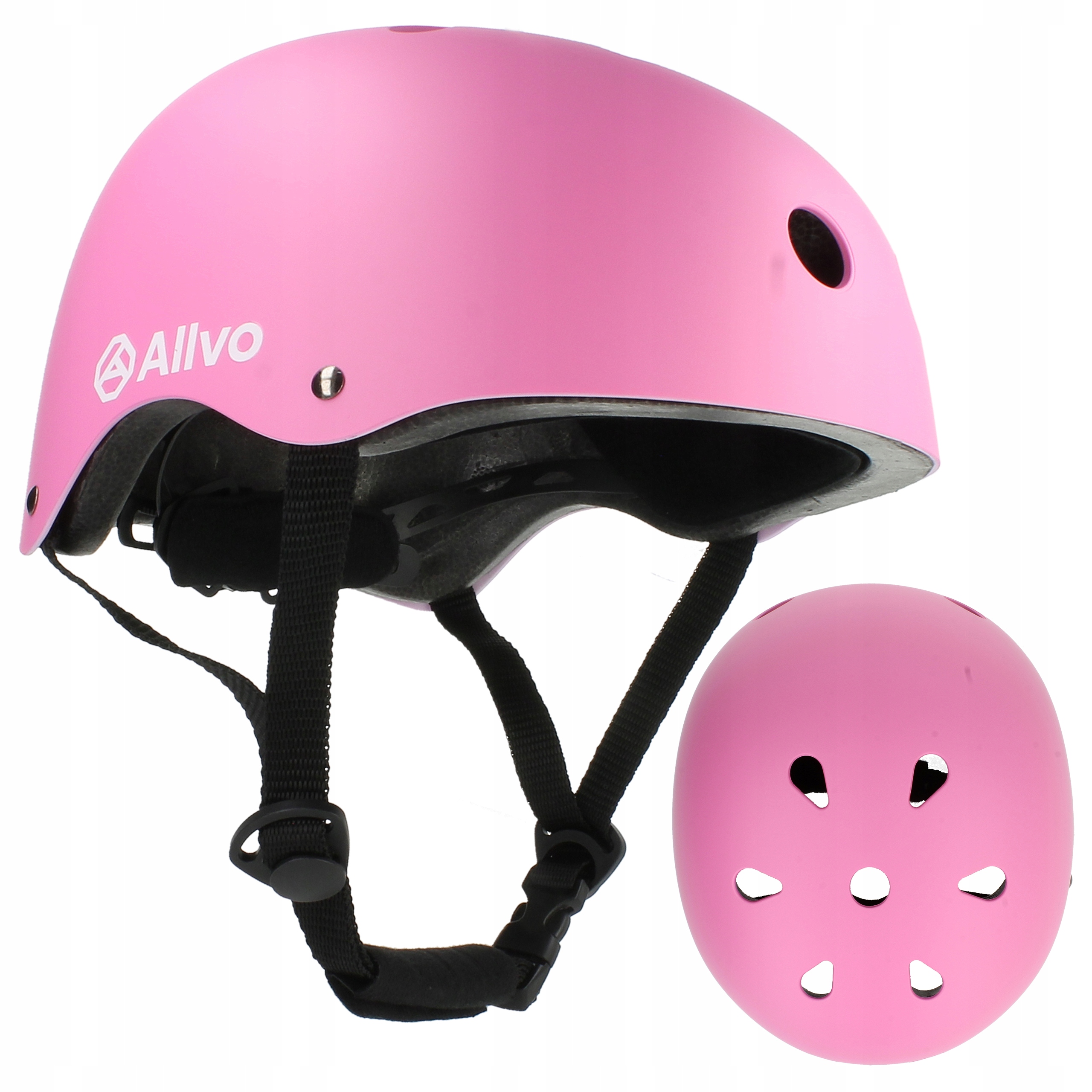 Kask Rowerowy Dziecięcy Regulowany Ochronny Na Rower Hulajnogę Dla Dzieci M