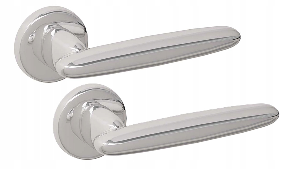 Nomet Luxury Line kľučka Otoka chróm lesk G2 rozeta okrúhla