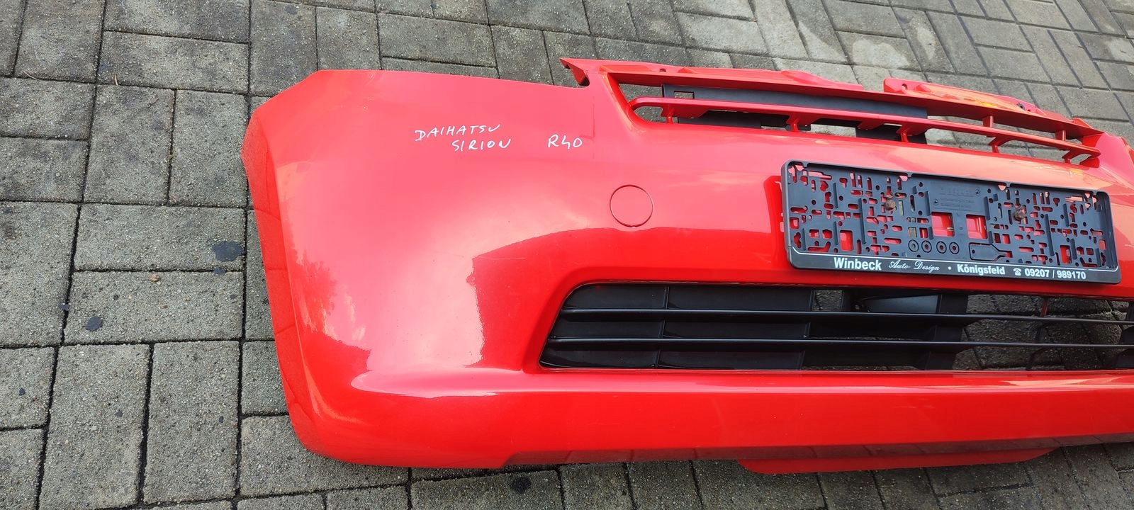 bumper front front Daihatsu Sirion II R40