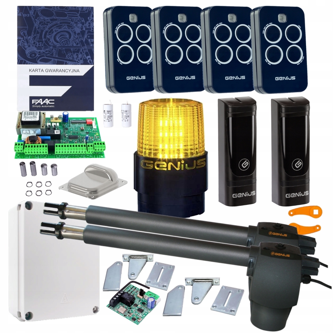 

Zestaw napęd Genius G-Bat 400 4xPilot Lampa Led