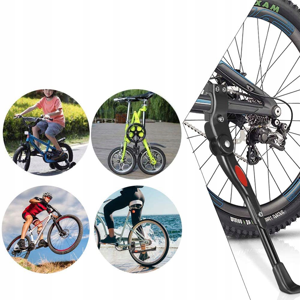 PODNÓŻKA ROWEROWA STOPKA NÓŻKA REGULOWANA BOCZNA Marka bez marki