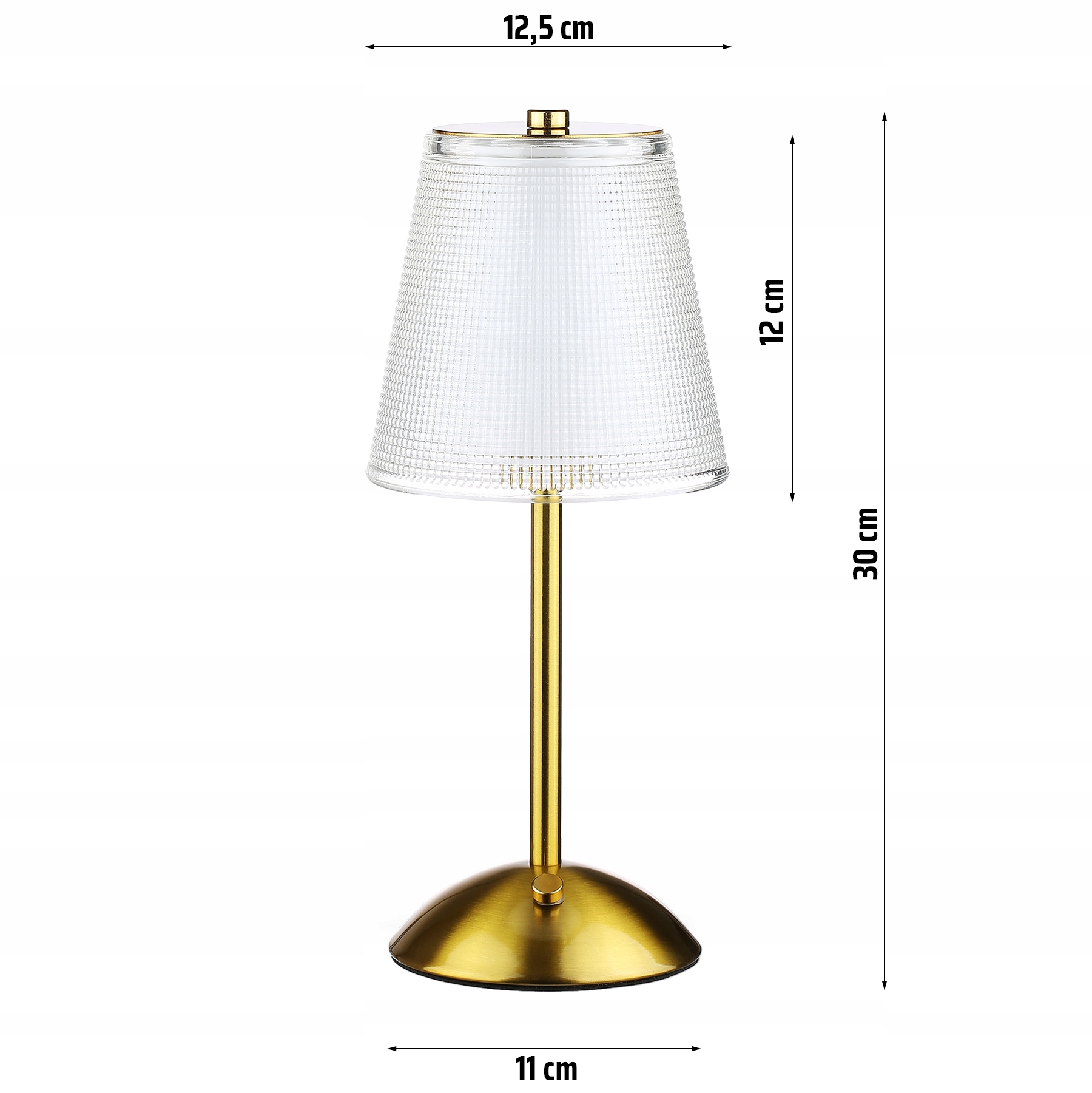 BEZPRZEWODOWA LAMPKA NOCNA DOTYKOWA LED DO RESTAURACJI HOTELU 3 TRYBY Rodzaj gwintu zintegrowane źródło LED