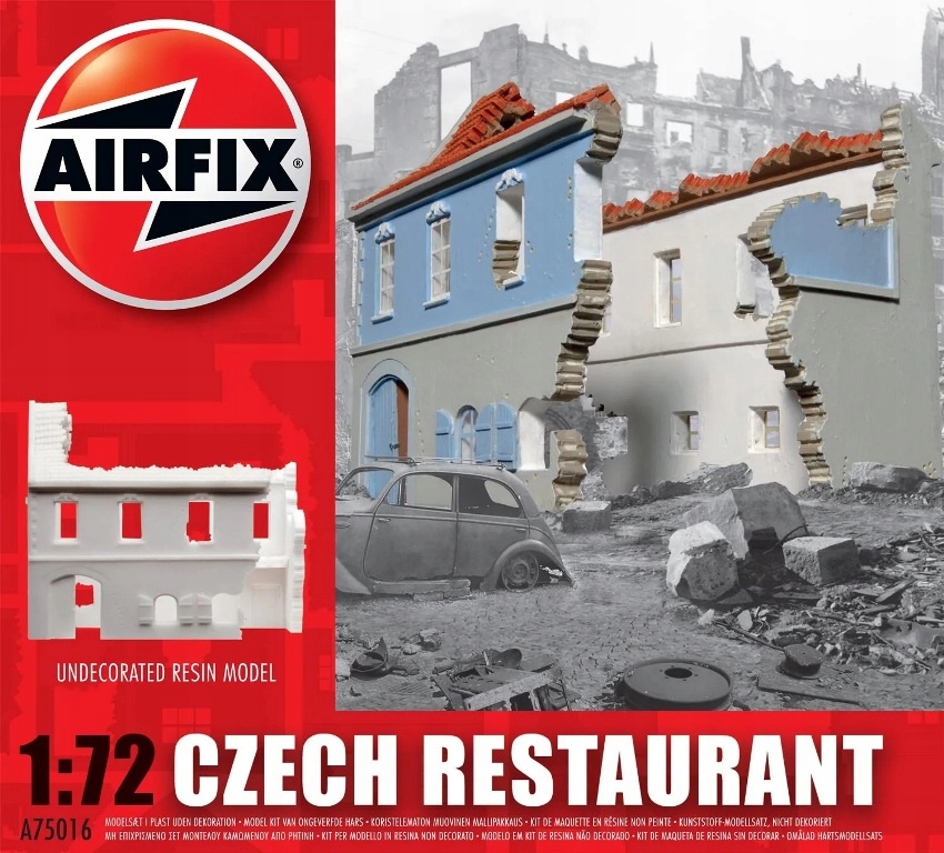 Airfix 75016 Ruiny Wwii Restaurace Česká republika 1:72