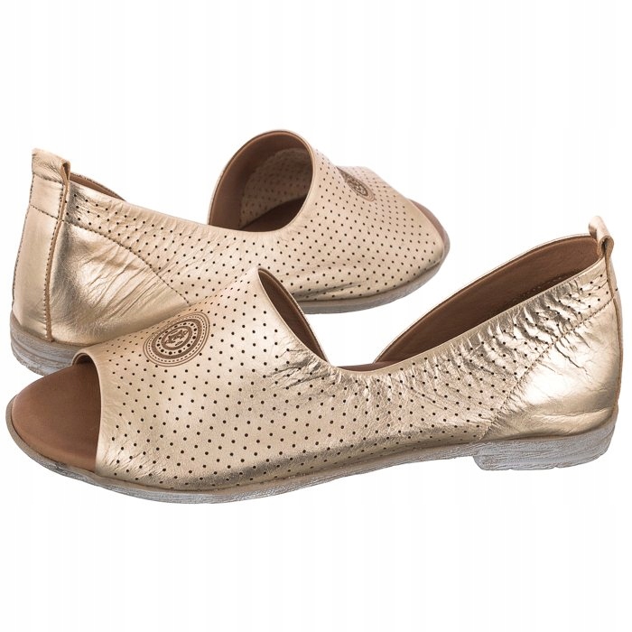 

Buty Damskie Sandały Artiker Złote 50C0938
