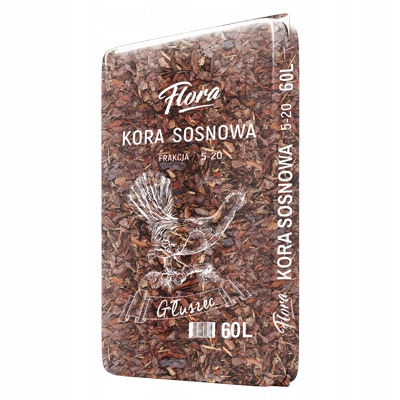 

Kora sosnowa 60L frakcja 5-20 Flora