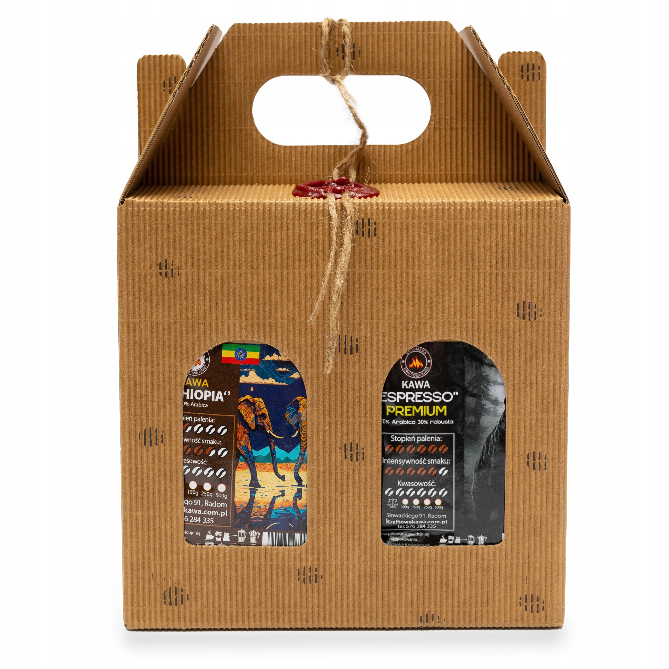 Dárková Sada 4x200 g Dárkový koš 800 g