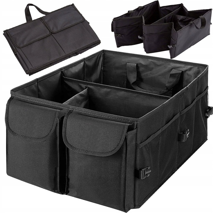 Organizer Do Auta Bagażnika Box Torba Samochodu Kufer Pojemny Duży Składany
