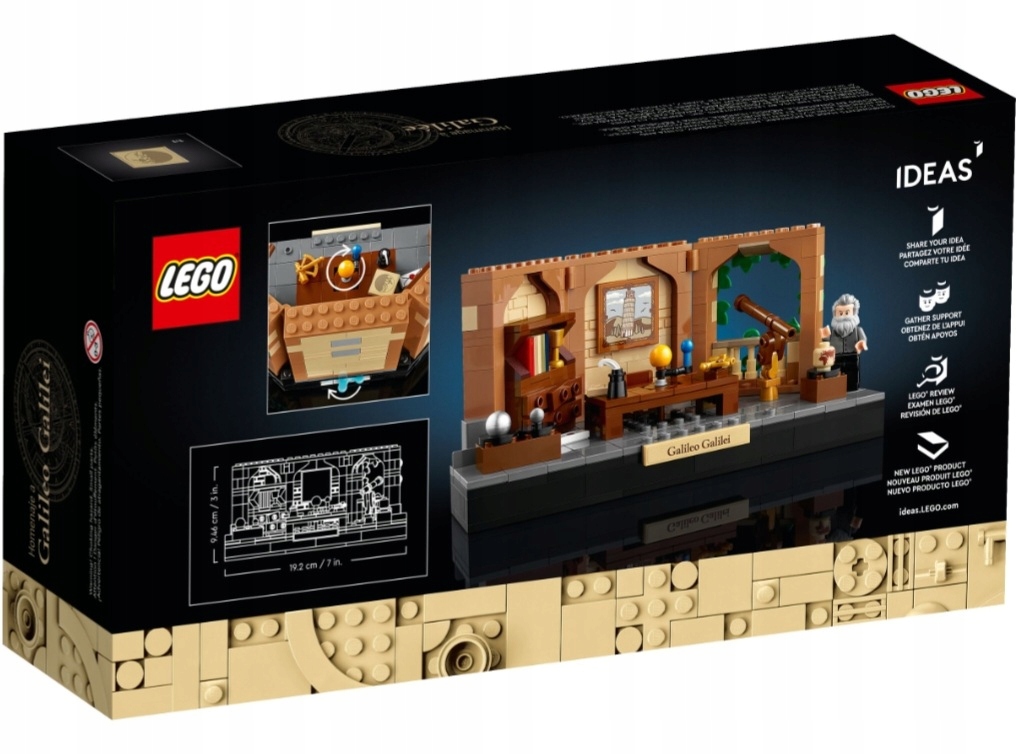 Lego Ideas 40595 Hołd dla Galileusza