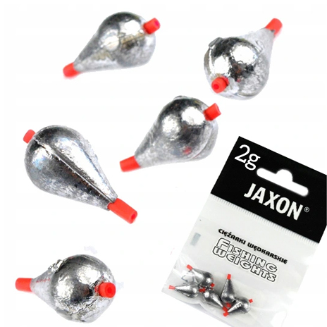 

5szt Ołów Ciężarki Przelotowe Z Igielitem łezka 2g