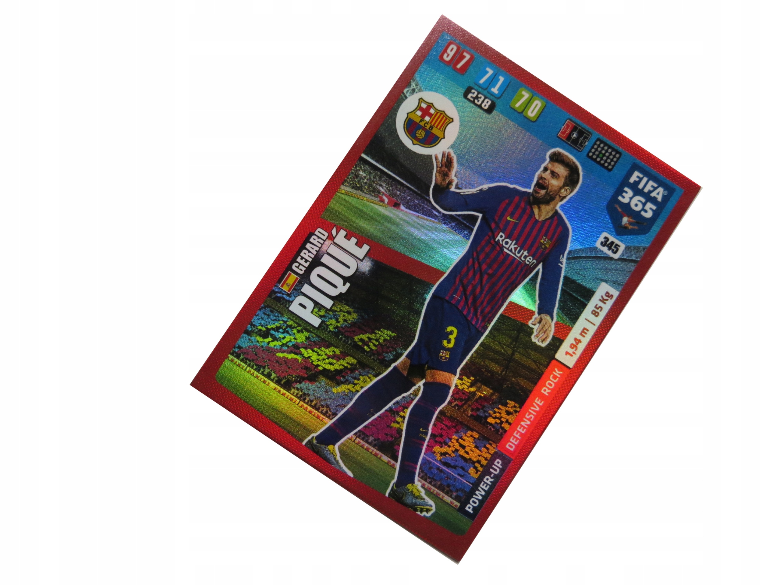 Panini Fifa 365 2020 Power-up Defensive Rock 345 Gerard Pique Barcelona