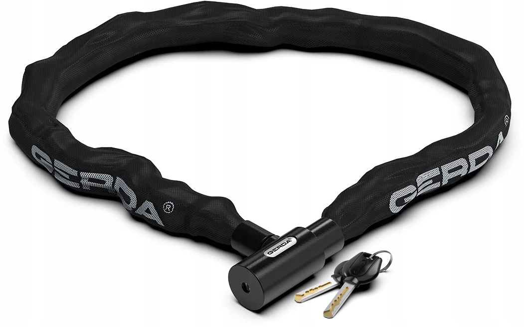 Zapięcie rowerowe łańcuch Gerda Contra 120cm 8V