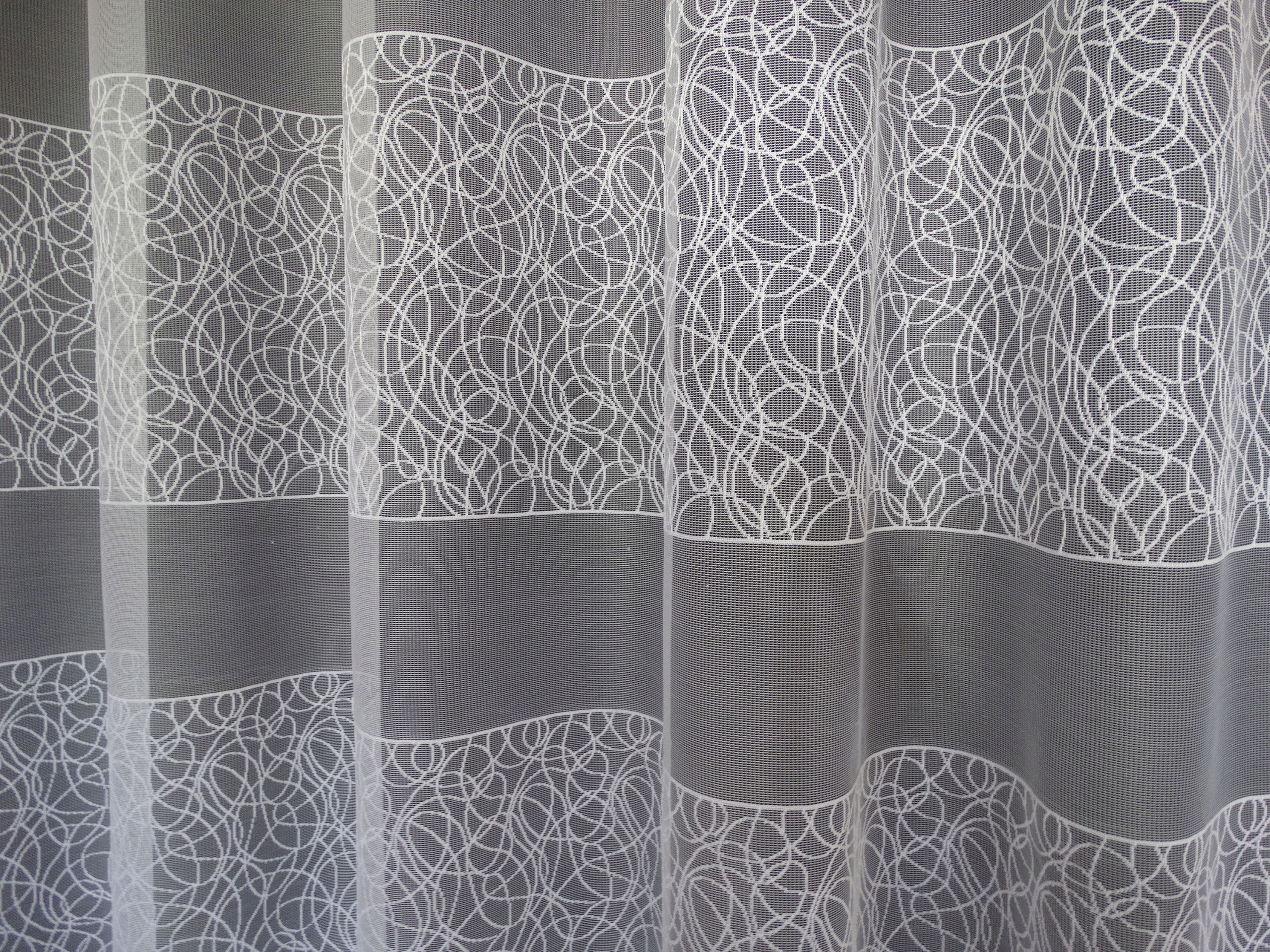 Mg Záclona 618/140 Bílá 350x270 cm Hotová Obšitá M