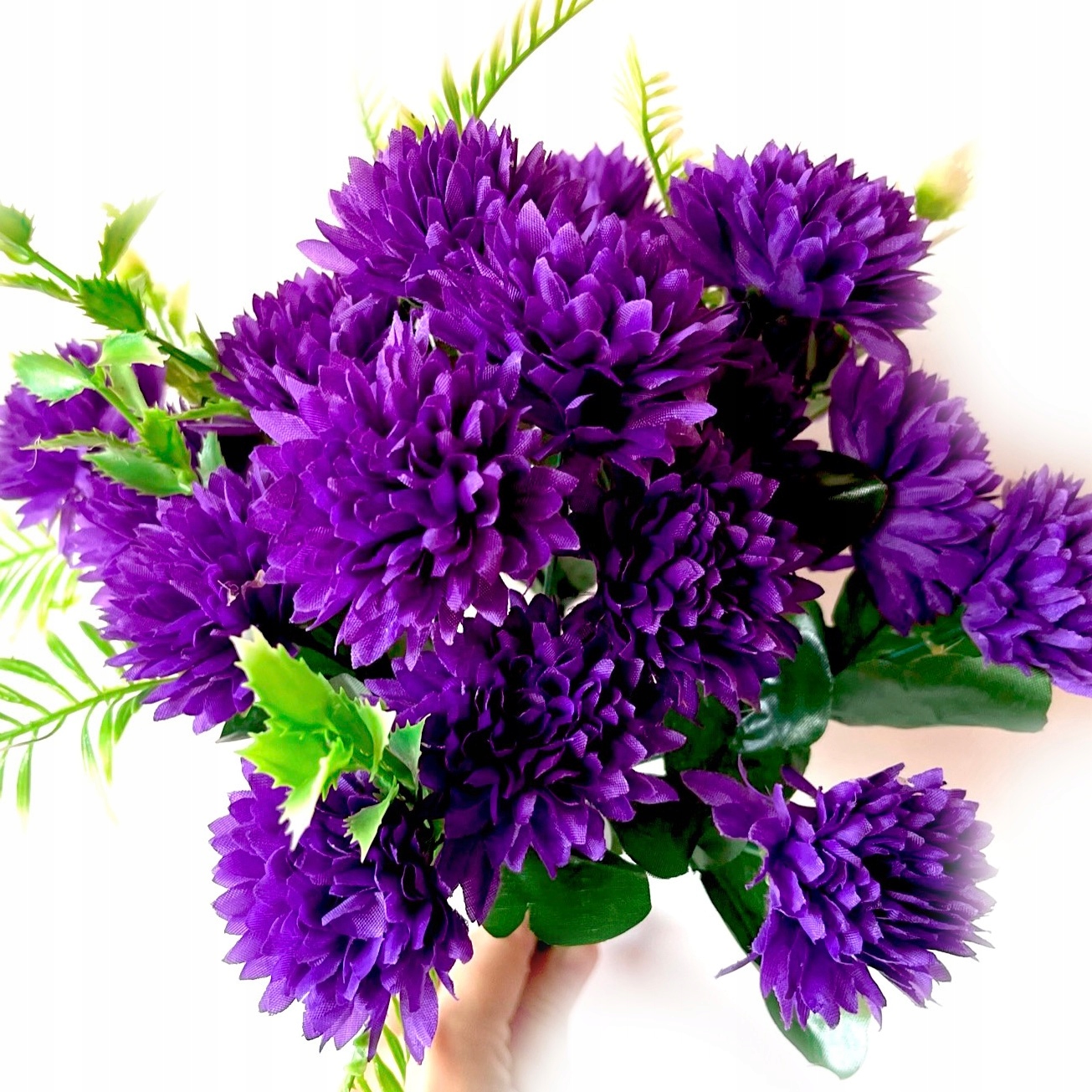 Bukiet CHRYZANTEMA sztuczne KWIATY