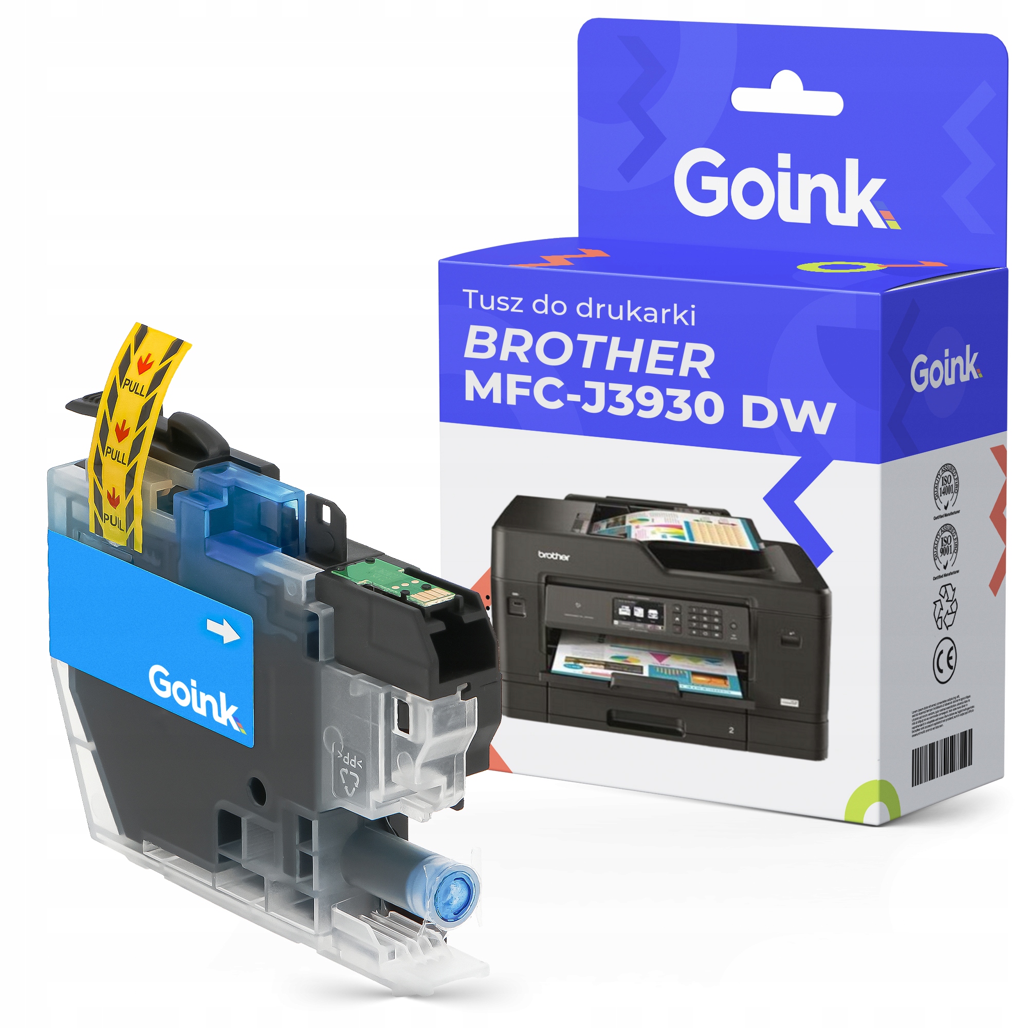 

Tusz do Brother MFC-J3930 Dw Cyan LC3619-XLC