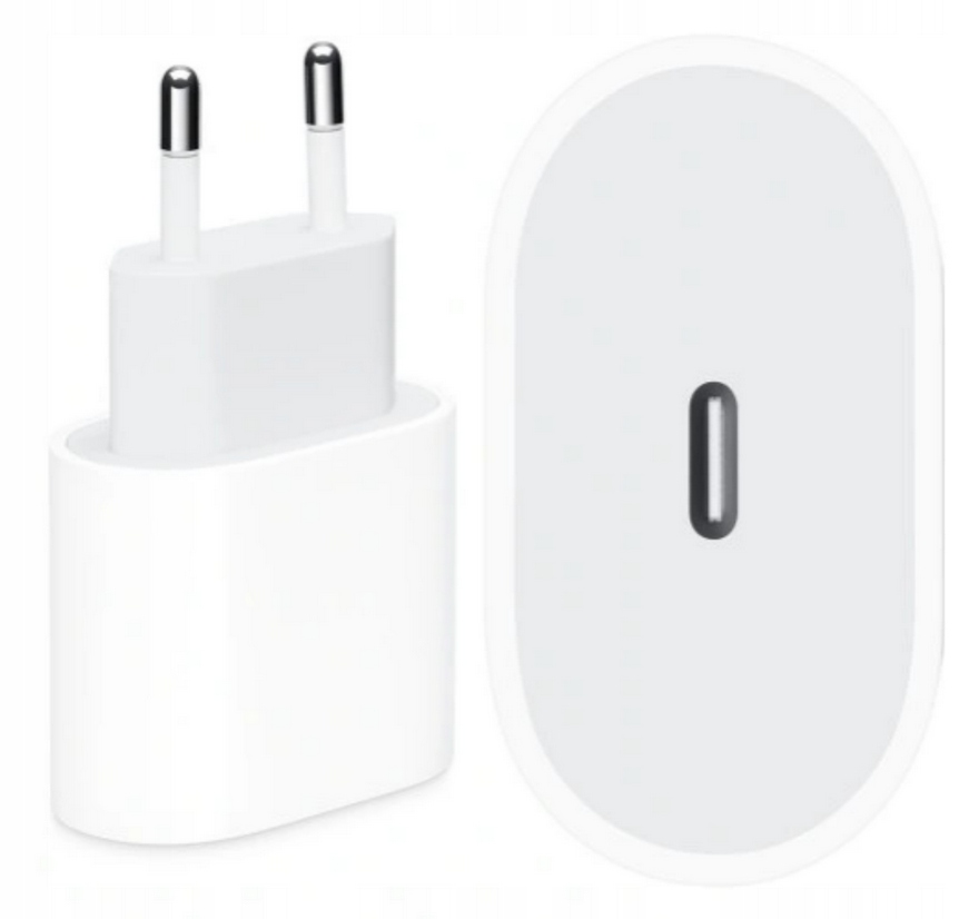 SZYBKA ŁADOWARKA DO IPHONE KOSTKA 20W + KABEL 1M / USB-C - IPHONE LIGHTING Marka Hikey