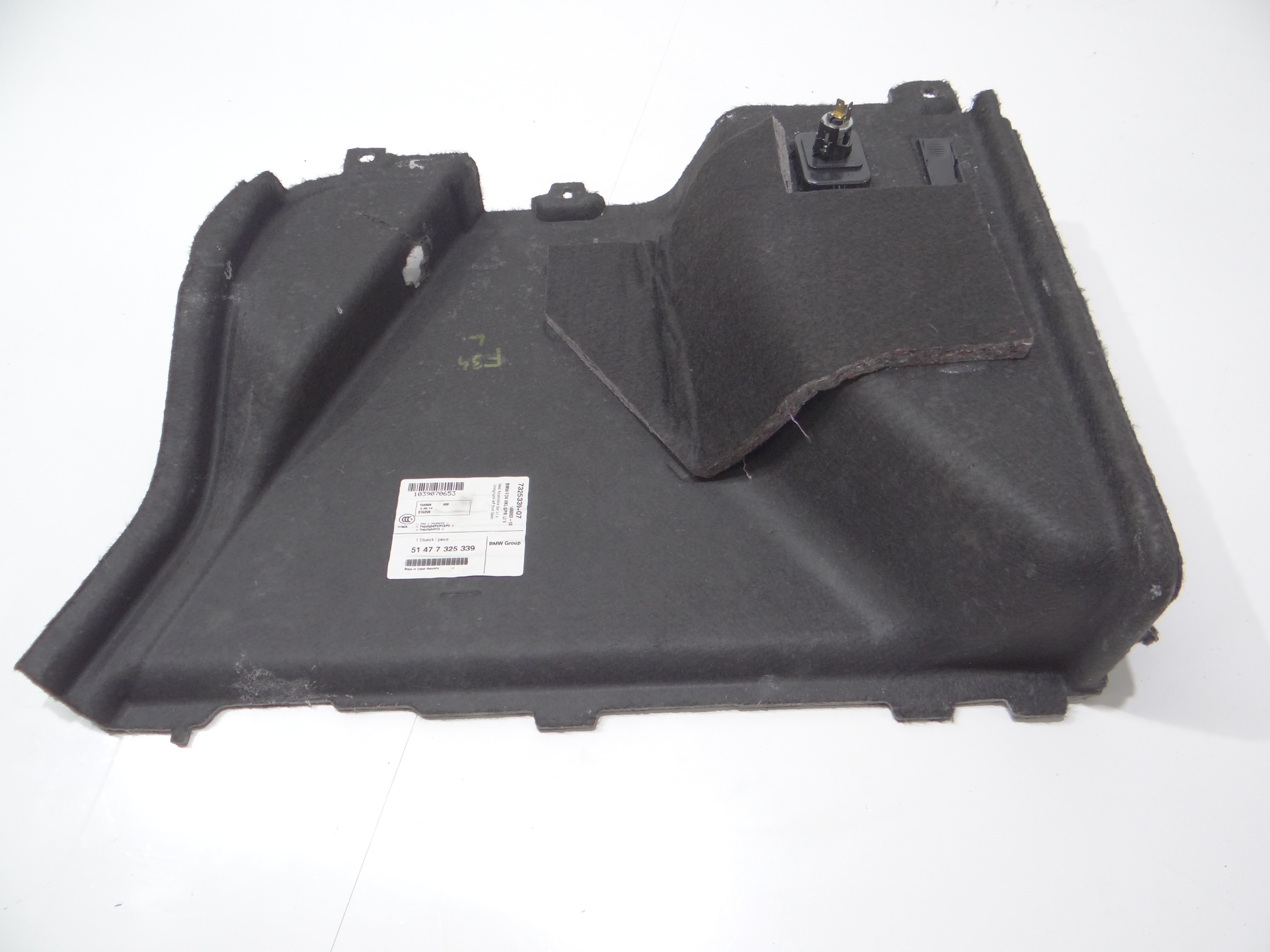 side upholstery boot left BMW F34 GT 7325339