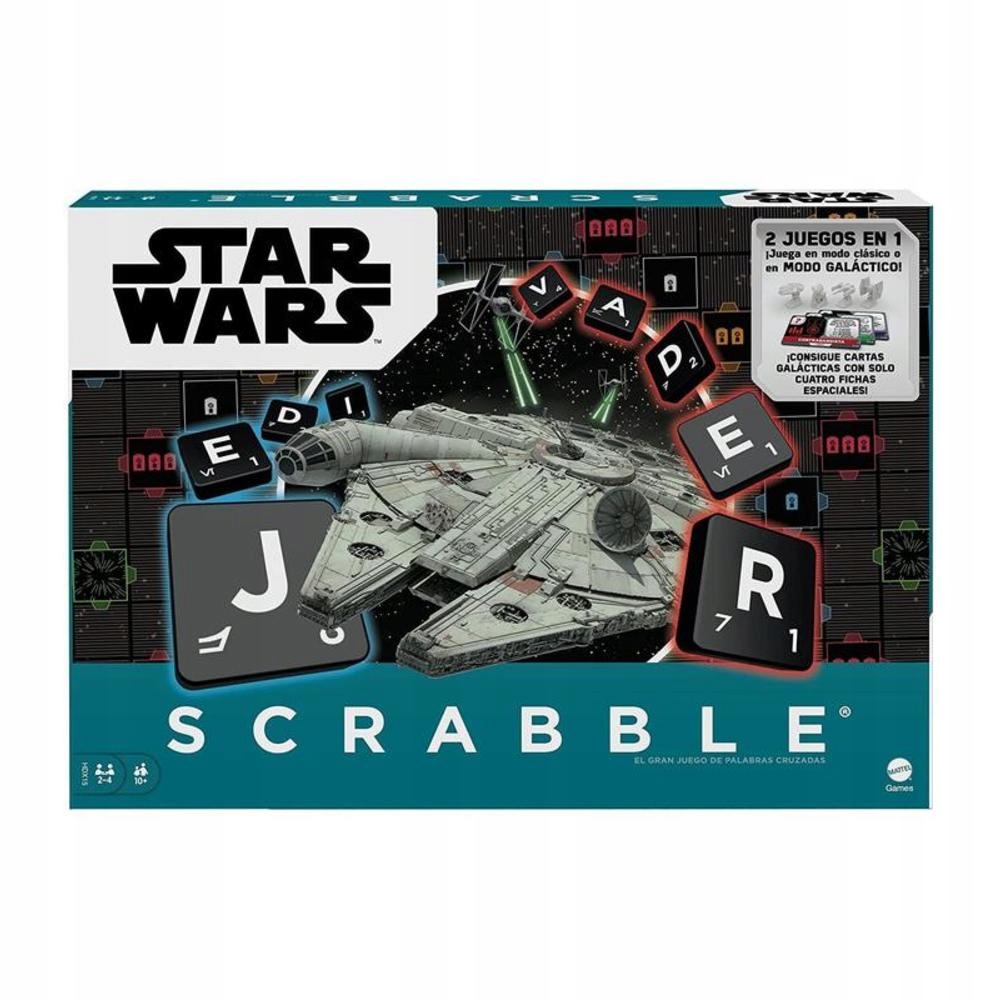 SCRABBLE STAR WARS PO HISZPAŃSKU IDEALNE DO NAUKI