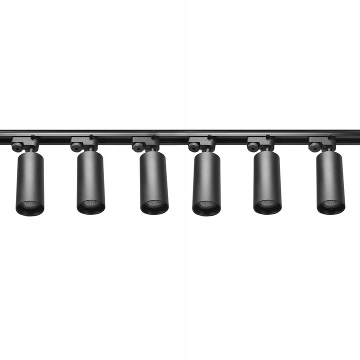 ZESTAW SZYNOPRZEWÓD SZYNA 2M + 6 LAMP GU10 KOLORY Marka Syntron